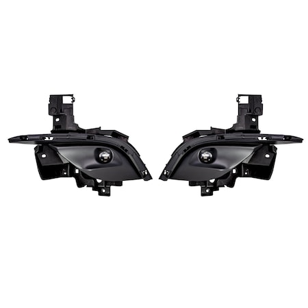 Winjet Fog Light - Clear Wiring Kit Included CFWJ-0602-C